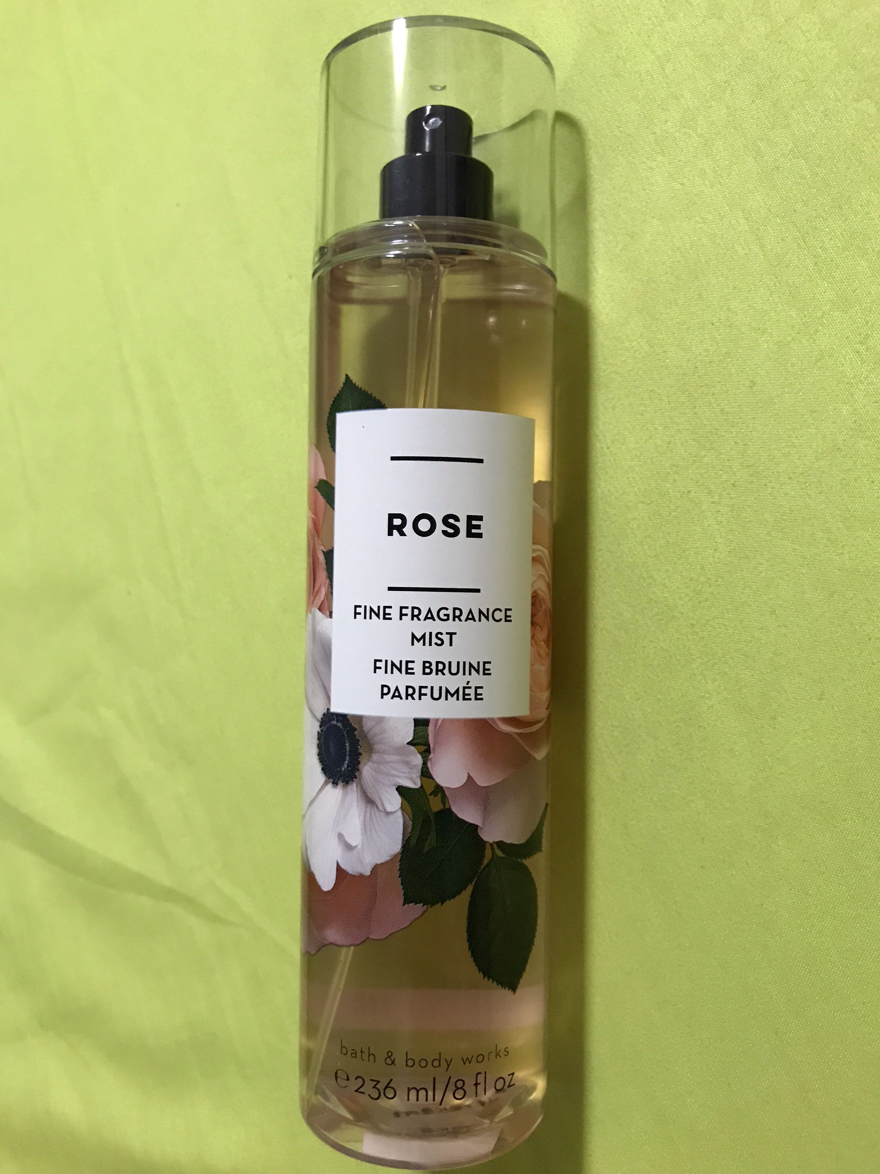 Bath Body Works Rose Fragrance Mist Health Beauty