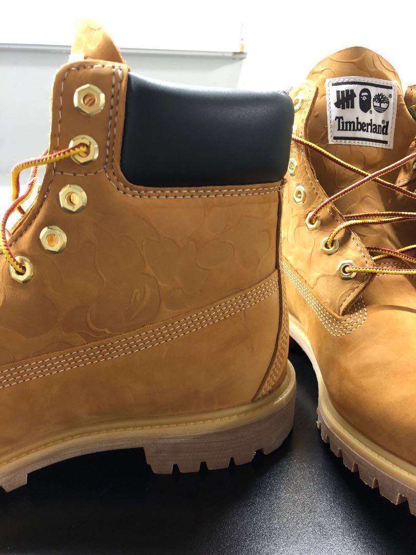 bathing ape timberland