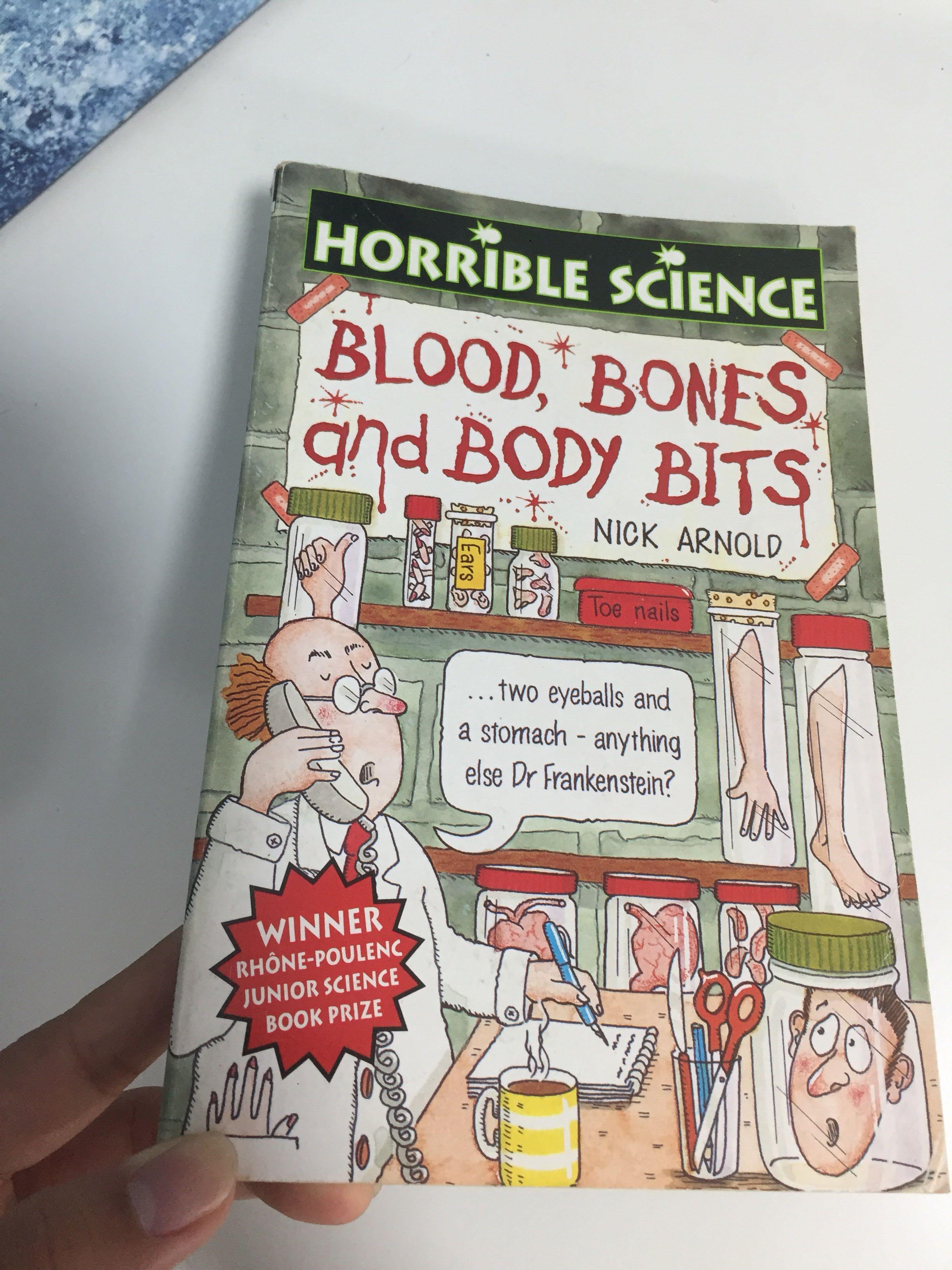 Blood Bones And Body Bits Science Book For Kids Books