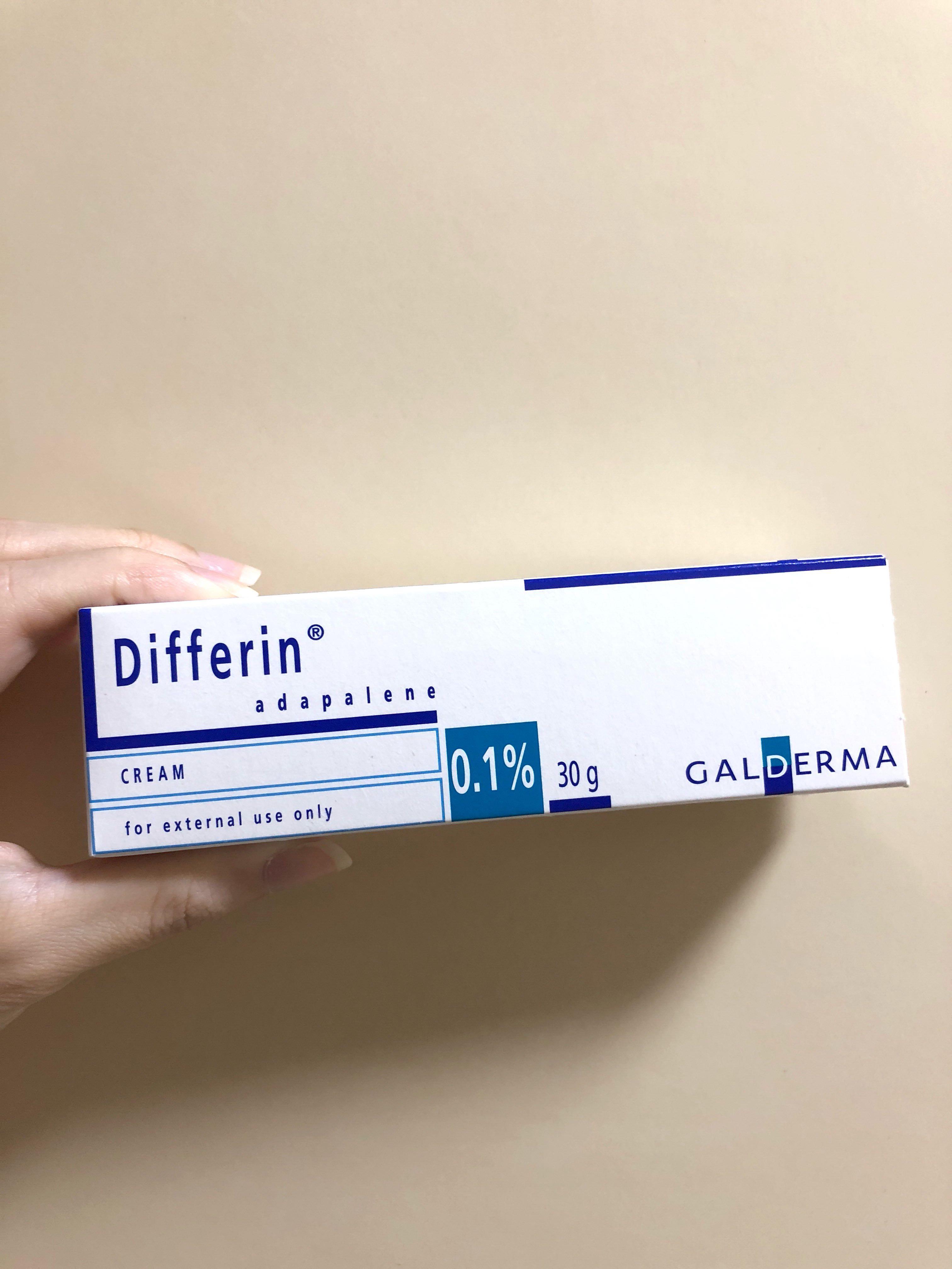 differin spot cream