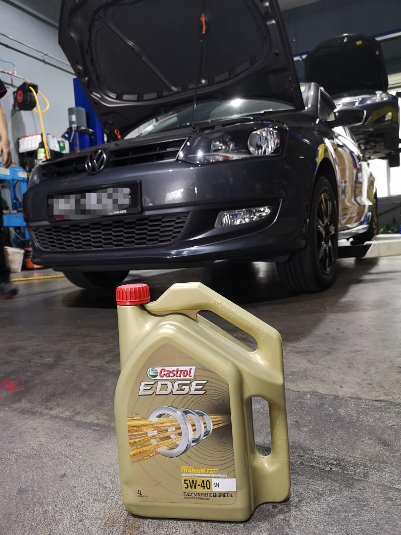 Castrol servicing 5w40, Car Accessories, Accessories on Carousell