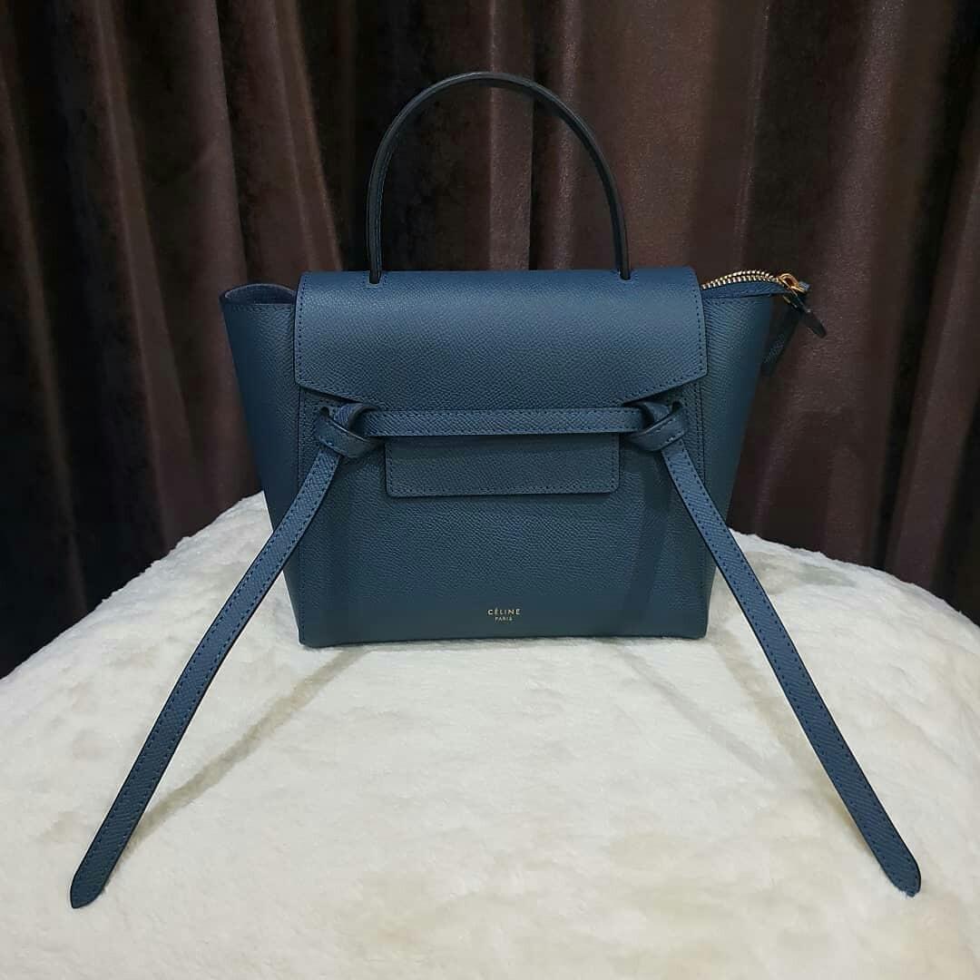 CELINE NANO BELT BAG ITALY AUTHENTIC Barang Mewah Tas Dompet