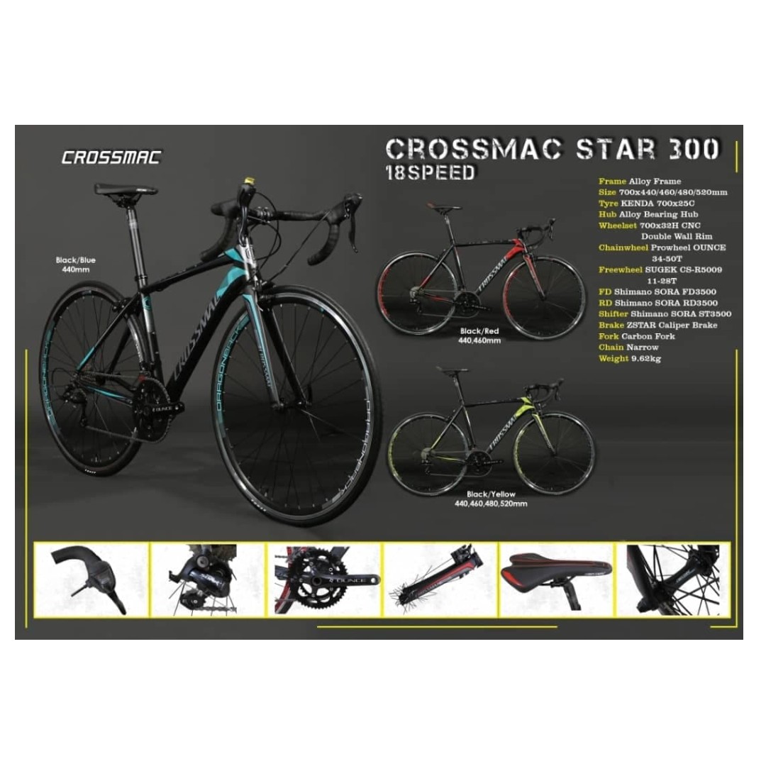 18 speed road outlet bike
