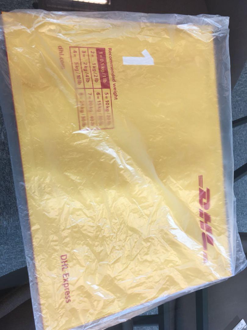 DHL Envelope laptop bag, Everything Else on Carousell