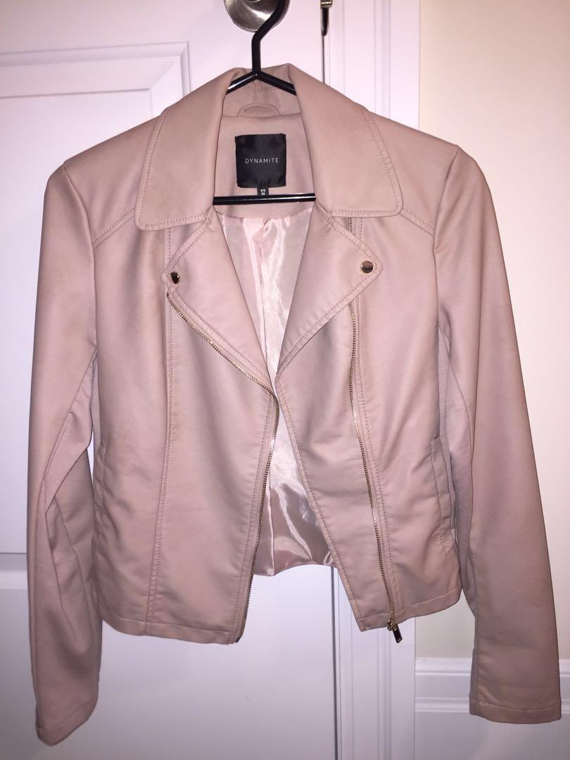 Dynamite faux leather jacket on sale