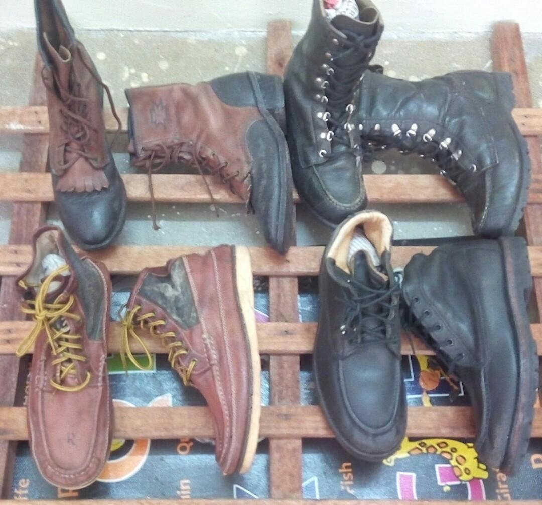 Filson packer boots moccasin sears Men s Fashion Footwear Boots