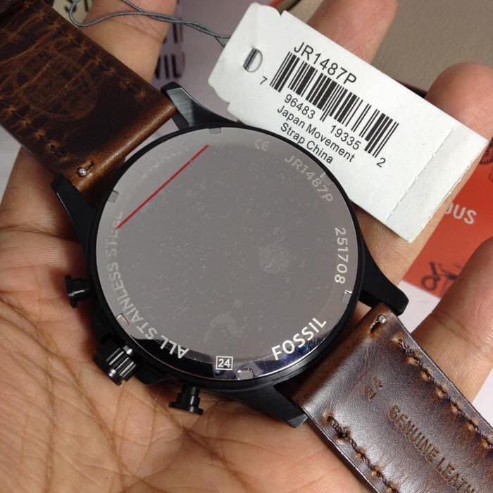 FOSSIL JR1487 BLACK BROWN 47mm ORIGINAL