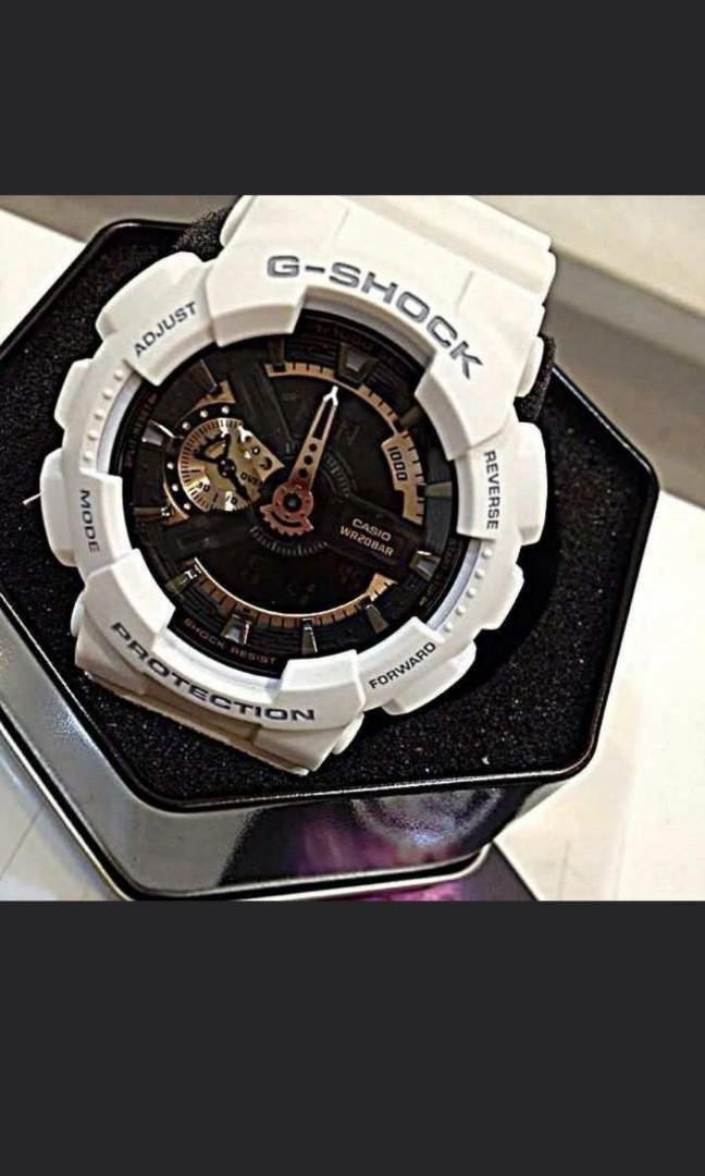 g shock watch golden colour