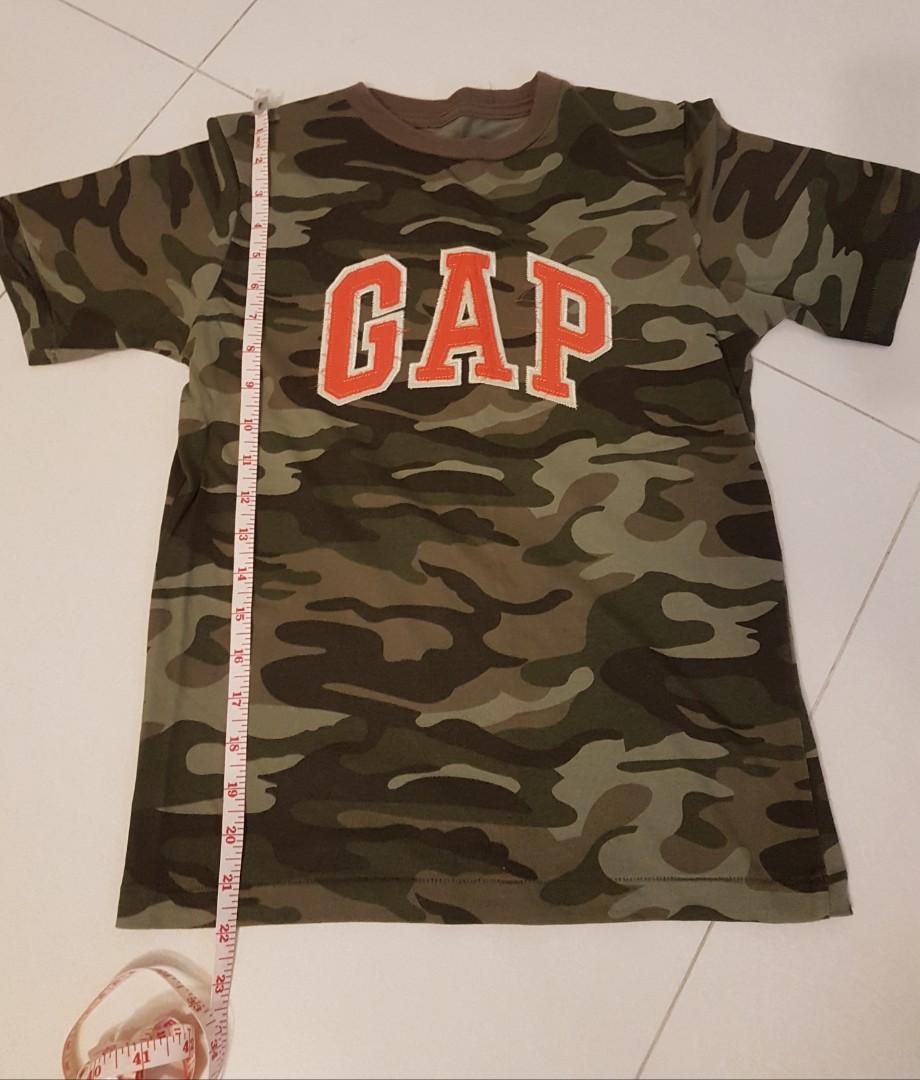 gap camouflage t shirt