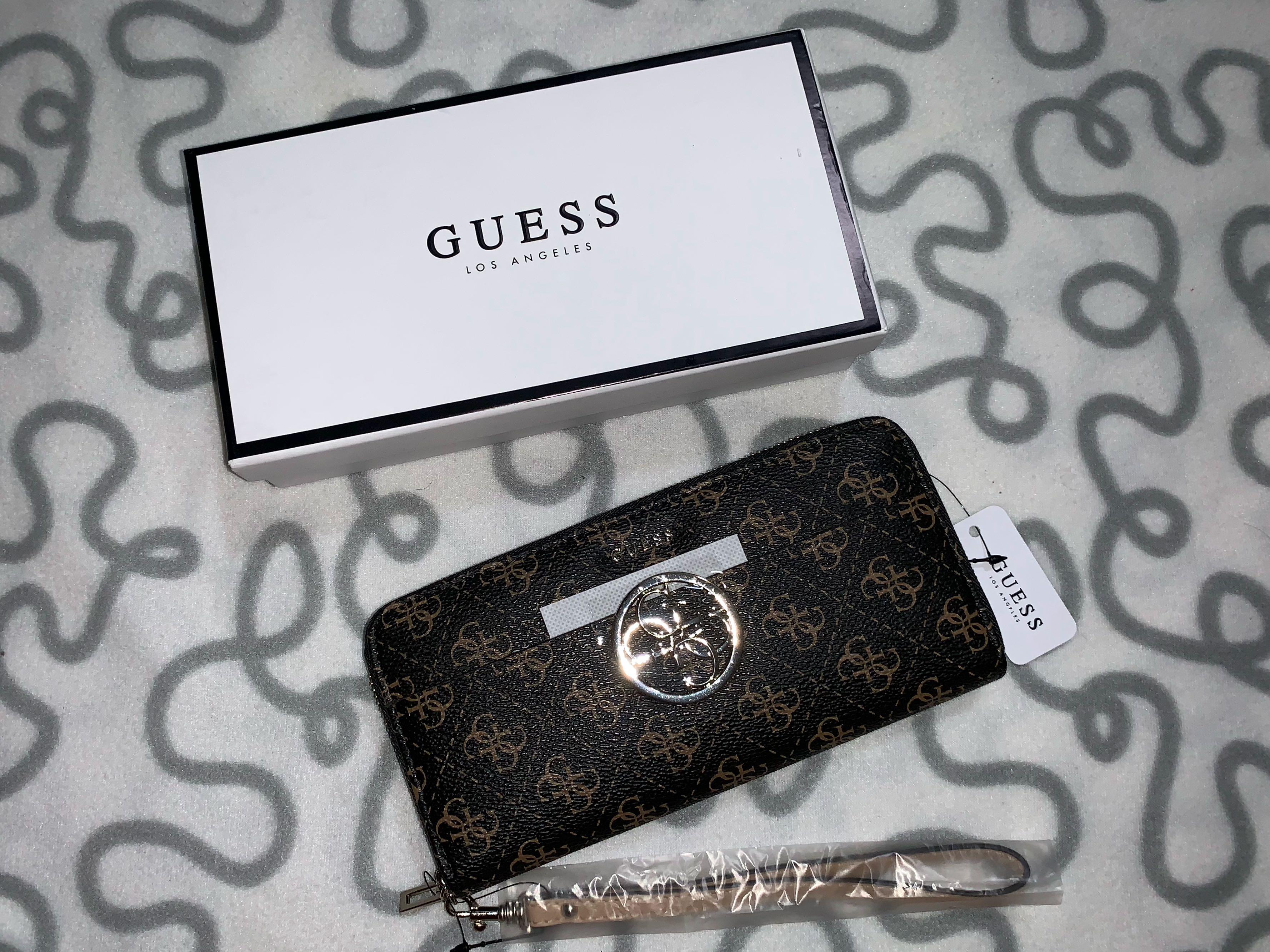 Guess kamryn slg hotsell large zip around