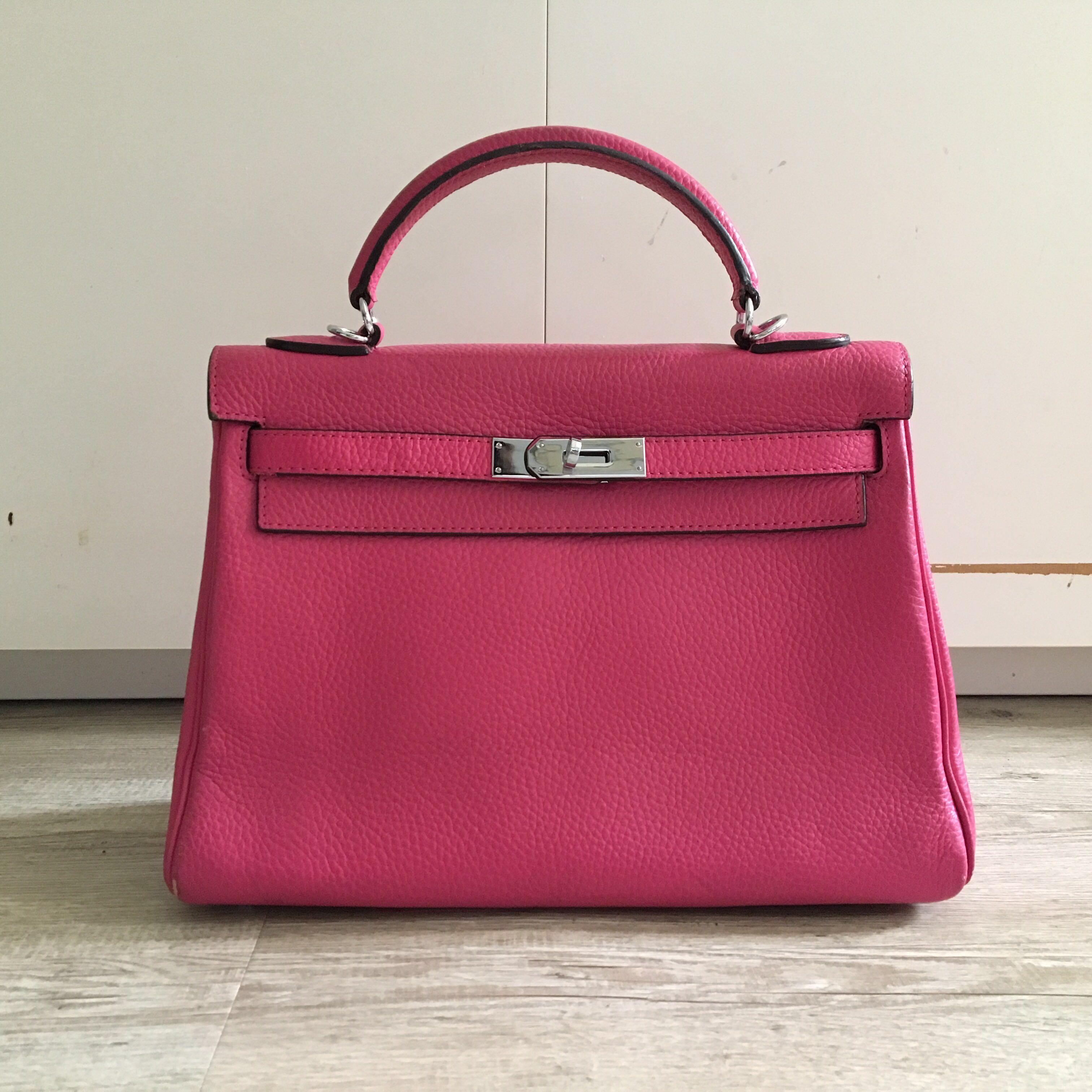 Hermes mini kelly pink, Women's Fashion, Bags & Wallets, Tote Bags on  Carousell