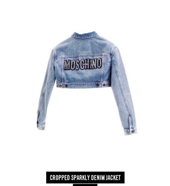 h&m moschino jean jacket