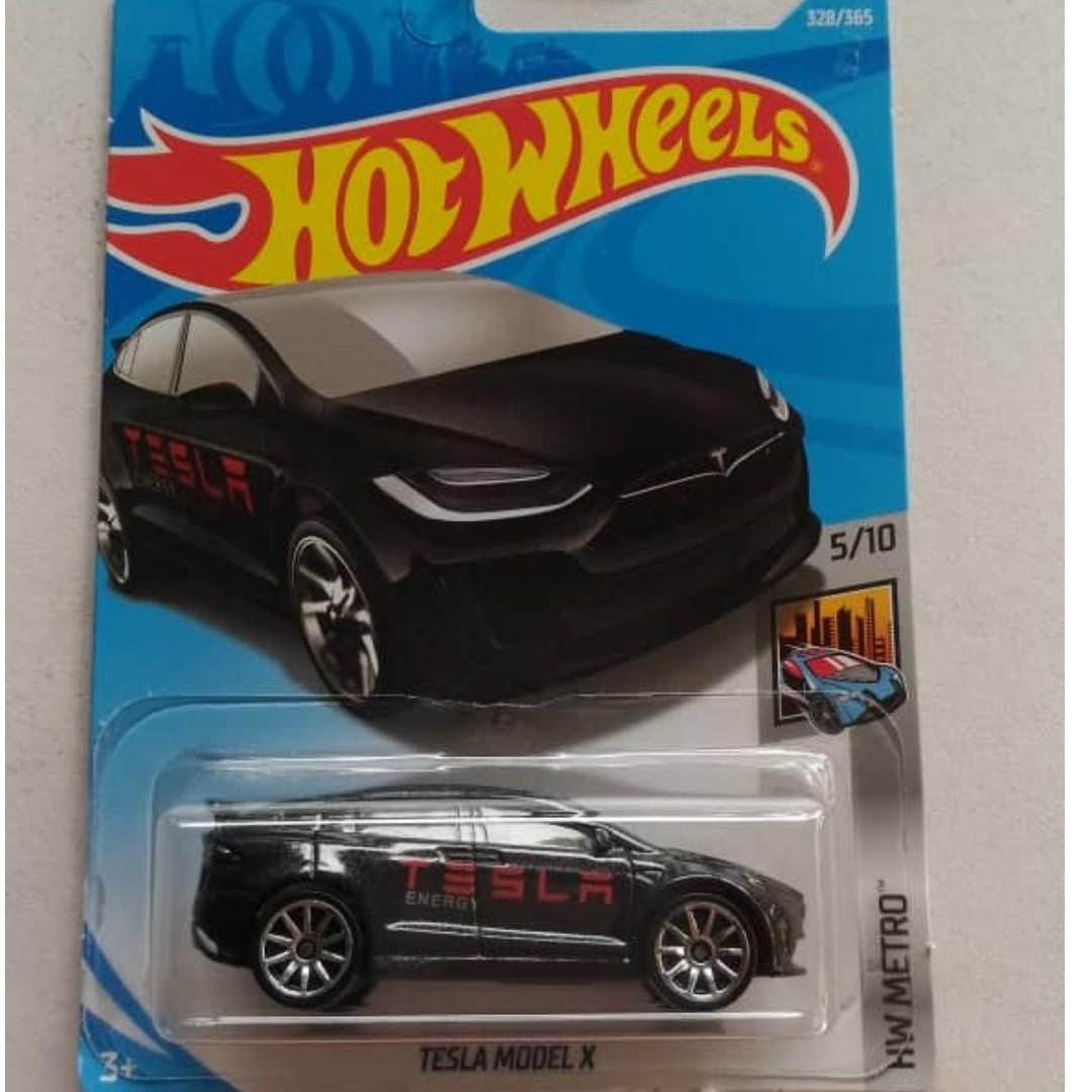 Hot Wheels Tesla Model X Toys Games Diecast Toy Vehicles On Carousell
