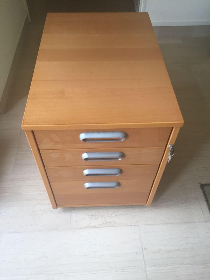 Ikea Drawer Unit On Castors Furniture Shelves Drawers On Carousell