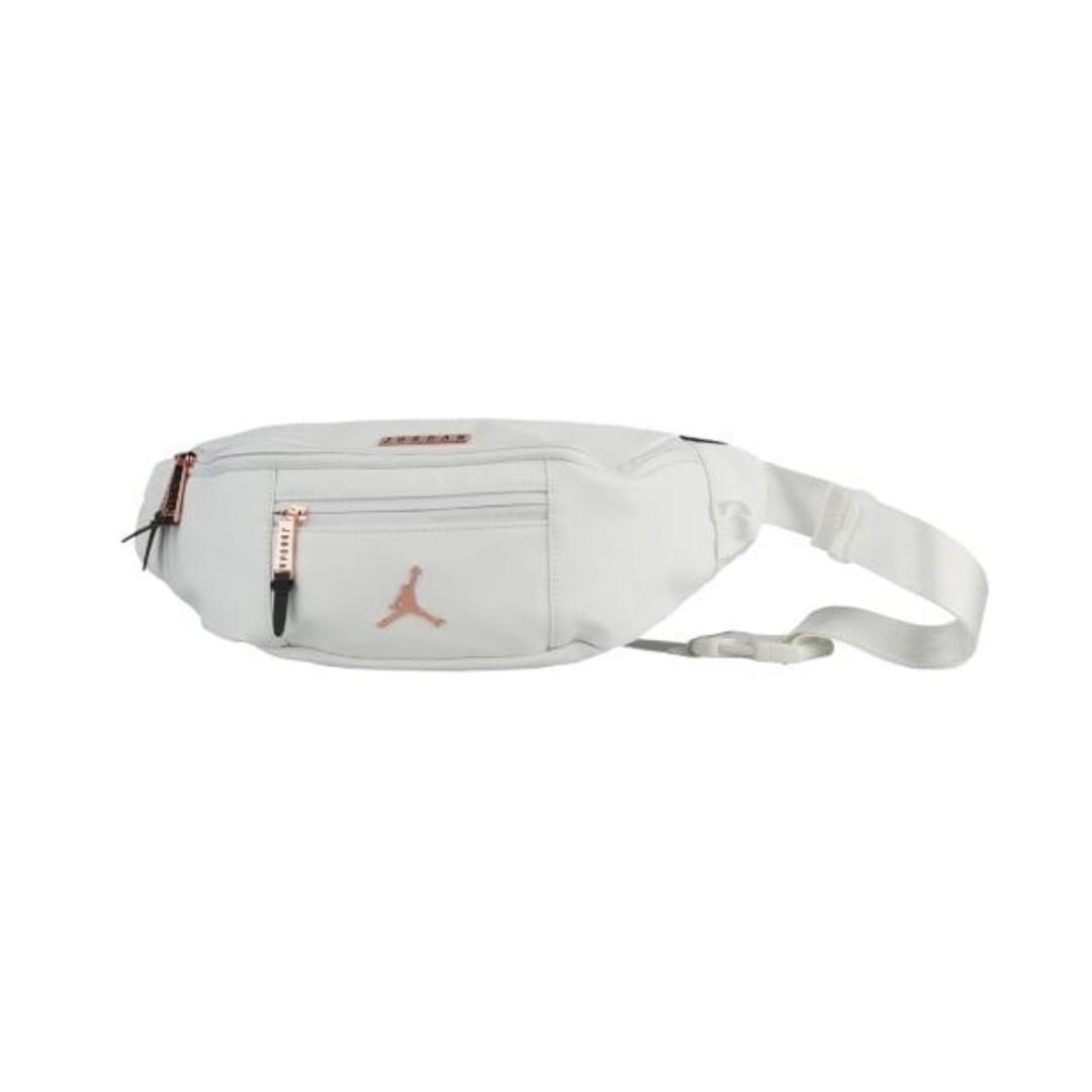 jordan regal air crossbody bag white