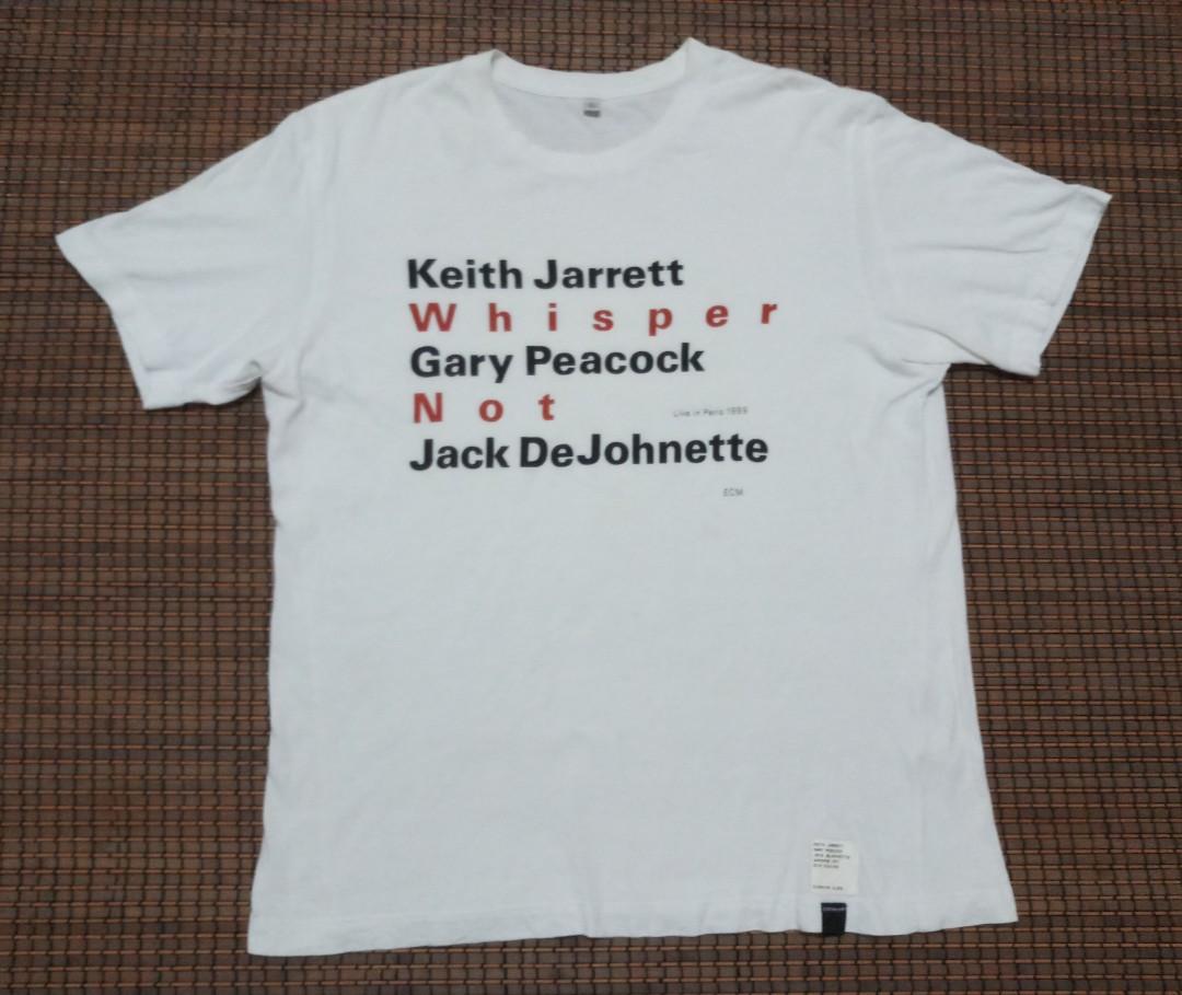 Keith Jarret Whisper Gary Peacock Not J Dejohnette T Shirt Men S Fashion Clothes Tops On Carousell carousell