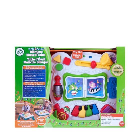 Leapfrog bilingual hot sale musical table