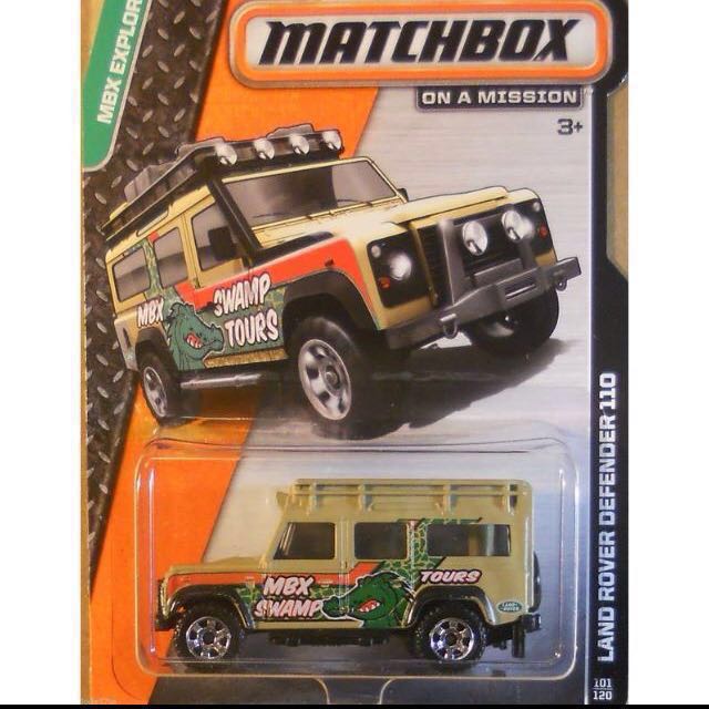 matchbox land rover defender