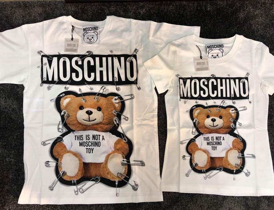 Moschino Safety Pin Bear shirt, Luxury 