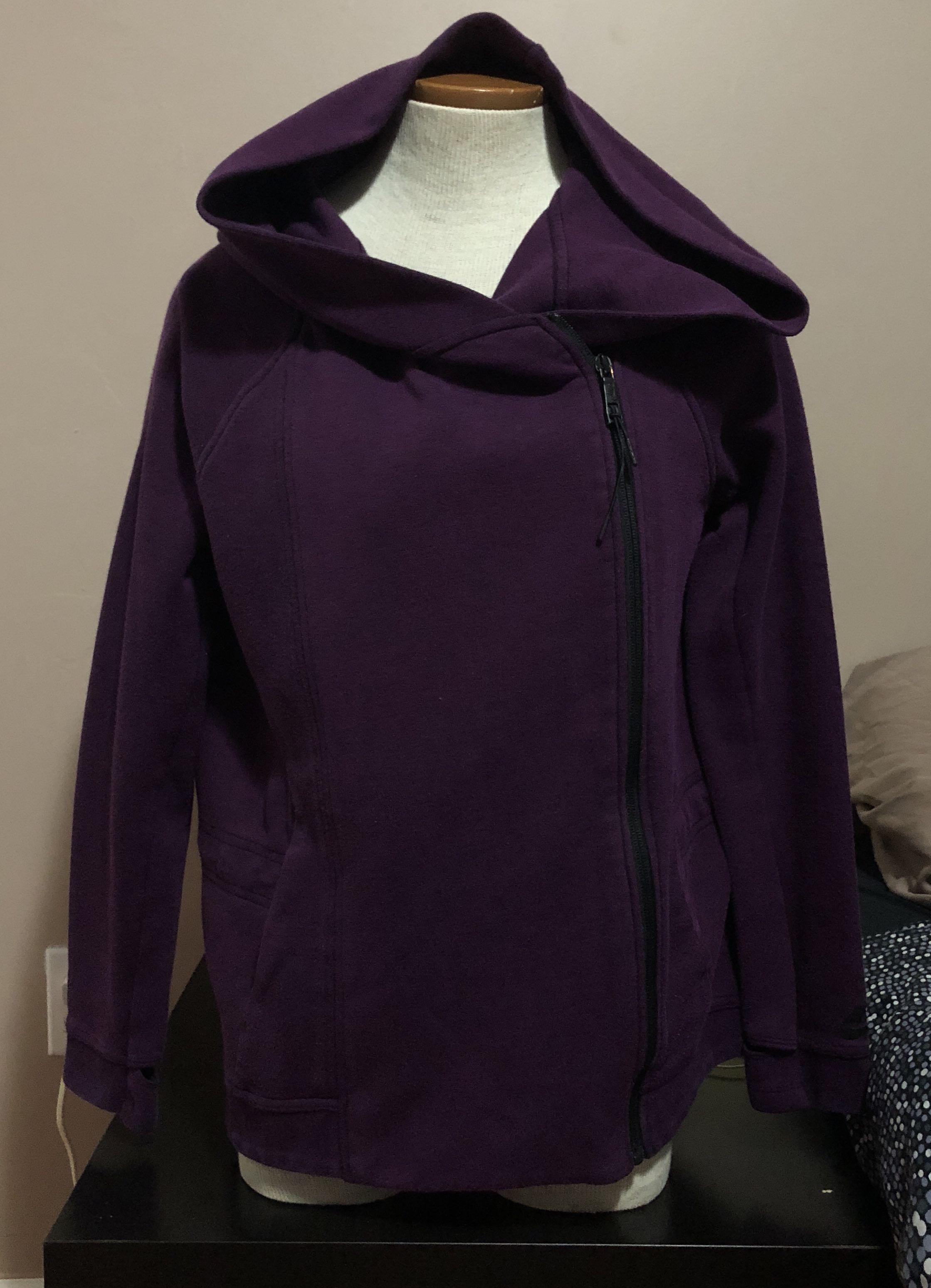 nike tech fleece purple hoodie