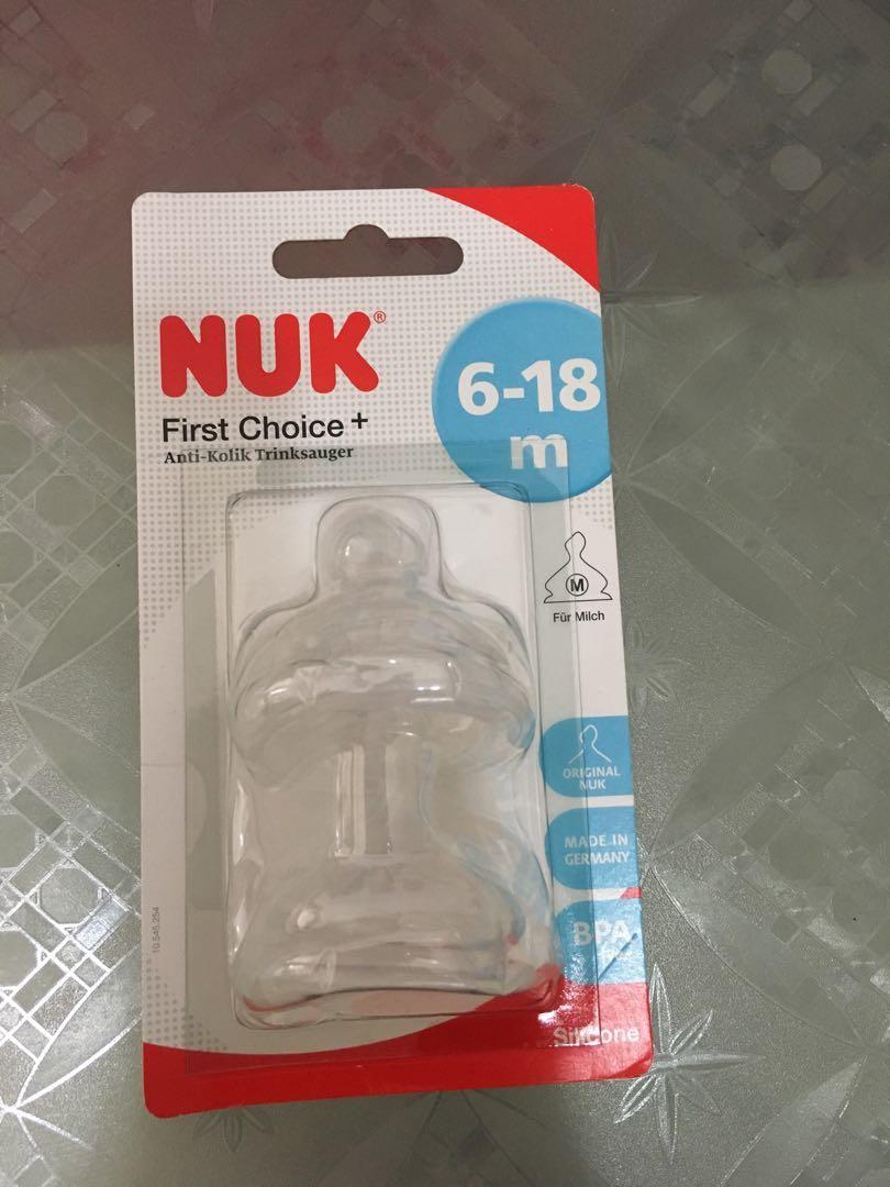 NUK milk bottle Anticolic Teat, Babies & Kids, Nursing & Feeding