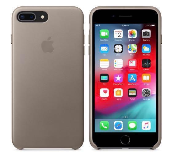 Original Apple Iphone 7 Plus 8 Plus Leather Case Mobile Phones Tablets Mobile Tablet Accessories Cases Sleeves On Carousell
