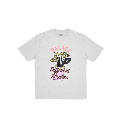 Palace Tee Different Strokes Tee In Grey Men S Fashion Clothes