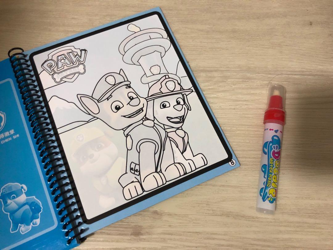 Paw Patrol Magic colouring book, Hobbies & Toys, Books ...