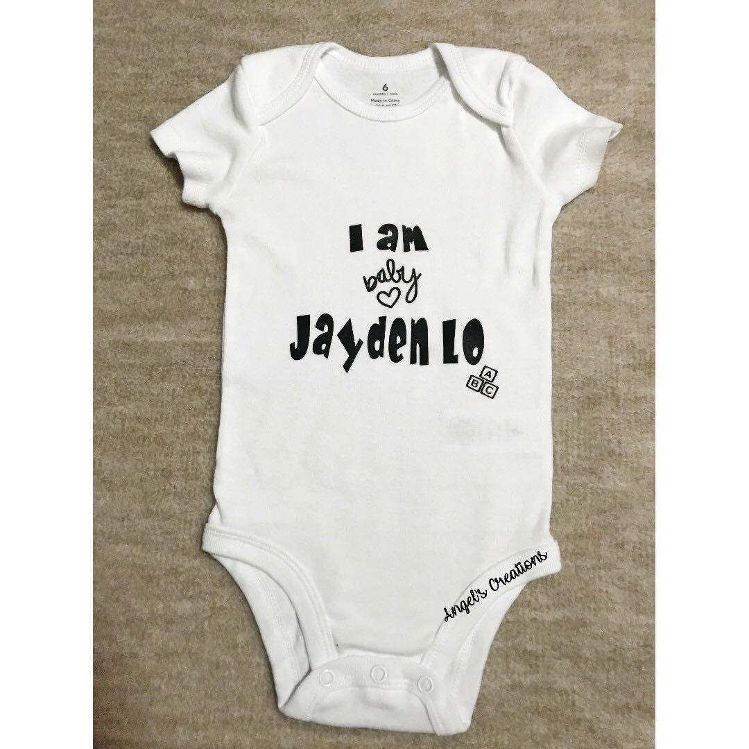 customized rompers for babies