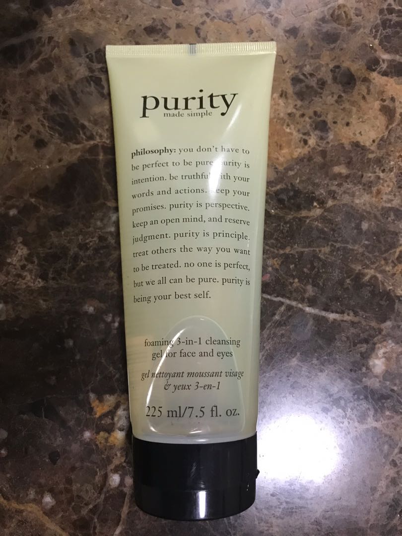 philosophy cleansing gel