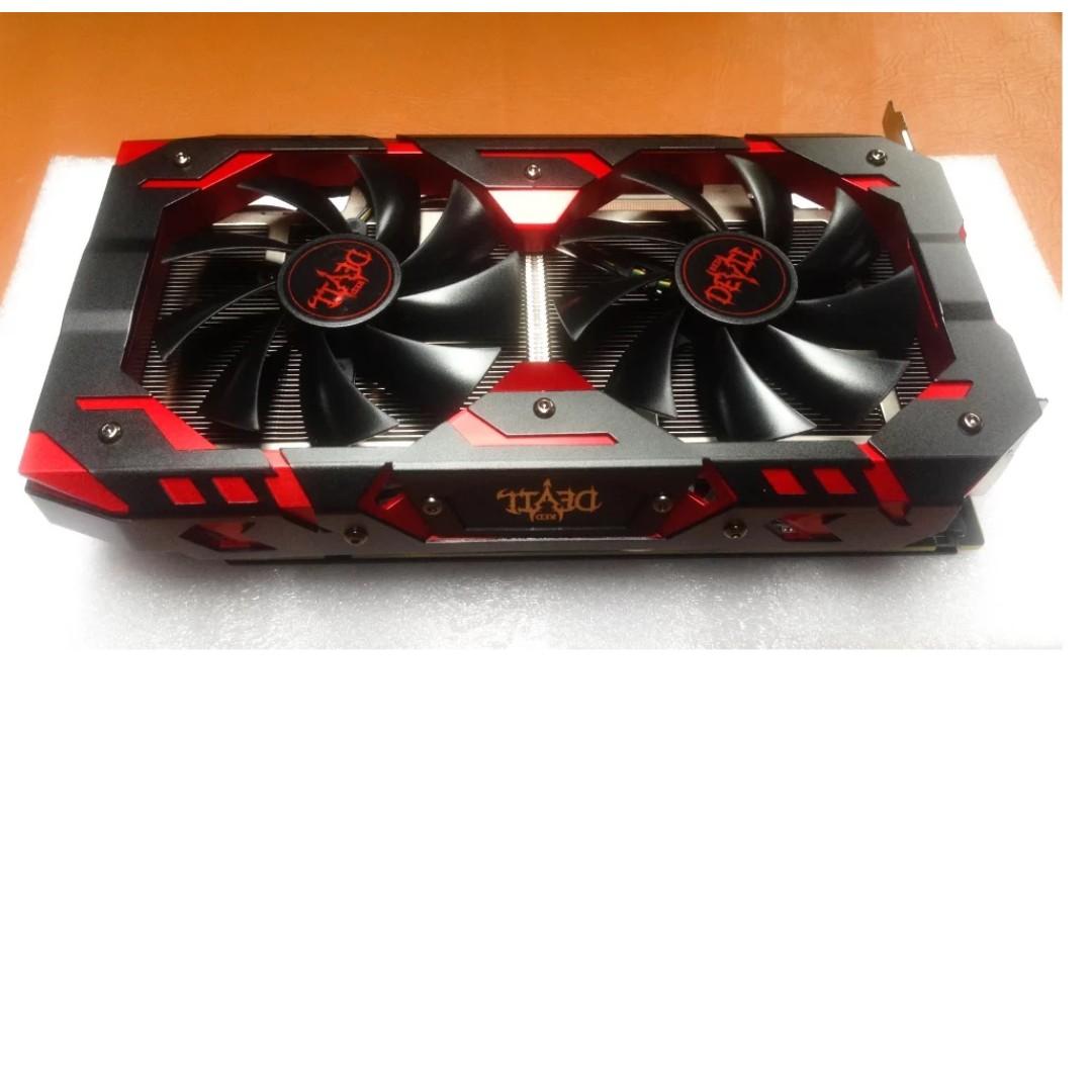 Rx 580 red devil golden sample top