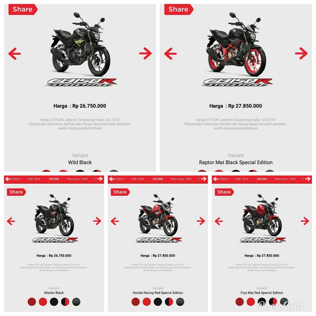 Promo Kredit Motor Honda New Cb 150 R Dp 1 7 Jt Angsuran Ringan Motor Di Carousell