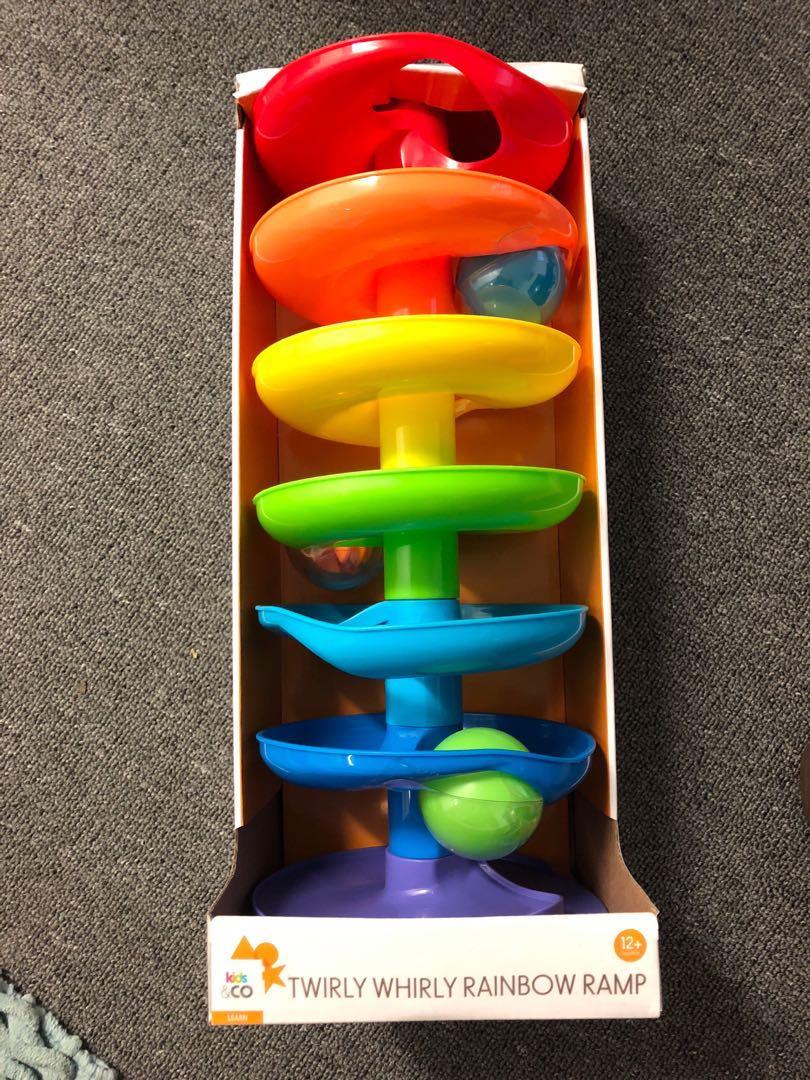 Rainbow Ball Drop Babies Kids Infant Playtime On Carousell