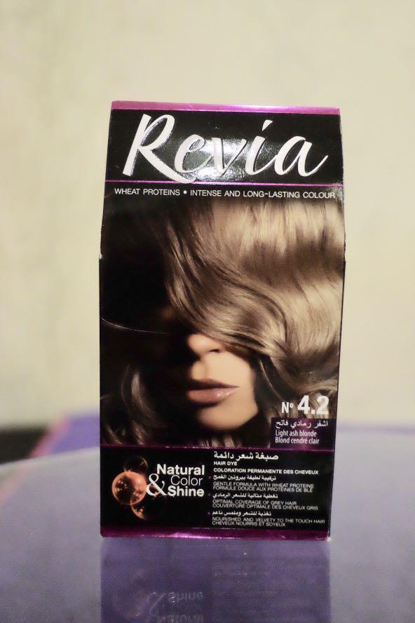 Revia Light Ash Blonde Hair Dye On Carousell