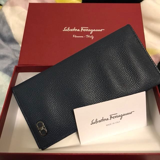 Salvatore Ferragamo 男用長夾 名牌精品 精品包包在旋轉拍賣