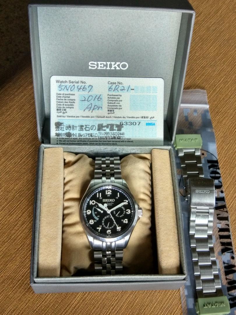 Seiko SARW015 w/ strapcode jubilee braclet, Men's Fashion, Watches &  Accessories, Watches on Carousell