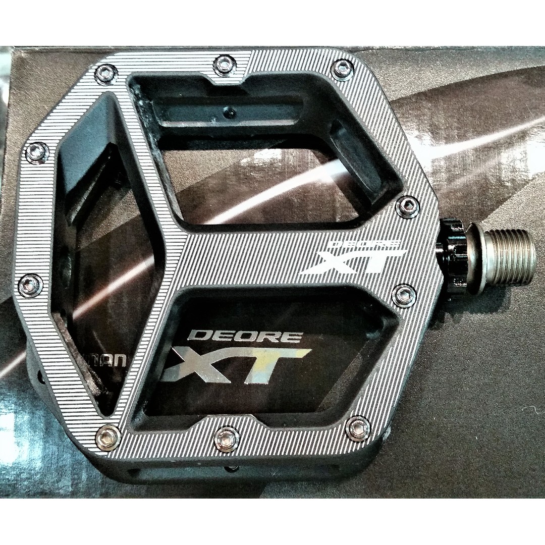 Shimano xt m8040 flat pedal 2025