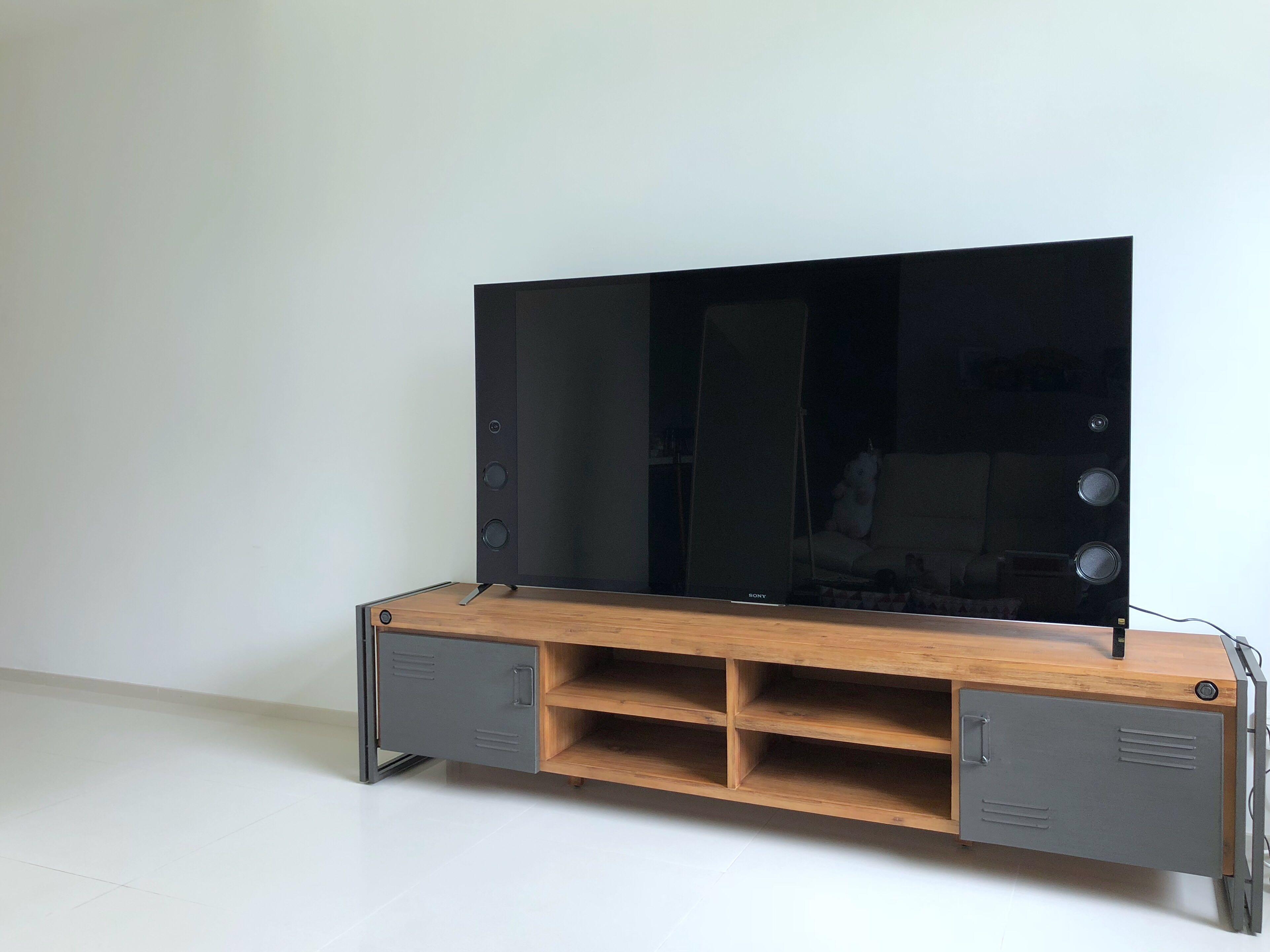 Sony X93c 65 4k Android Tv And Nook Cranny Tv Cabinet Home