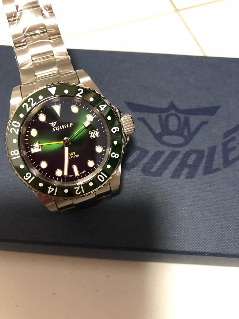 Squale alpine green store gmt