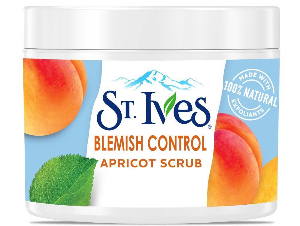 St. Ives Face Scrub Blemish Control Apricot 10oz. (Category: Face Care) located in Quezon City. Submitted by sampleholics (Listing ID 199638723, Image 1). Description: Brand new. Original price is Php 335.00 A facial scrub that helps stops breakouts. Infused with 2 percent salicylic acid; gently cleans pores and fights acne-causing germs; sloughs away dead skin cells, dirt, and other impurities; formulated 100 percent naturally-derived exfoliants