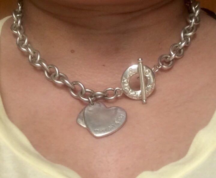 Tiffany and 2024 company toggle necklace