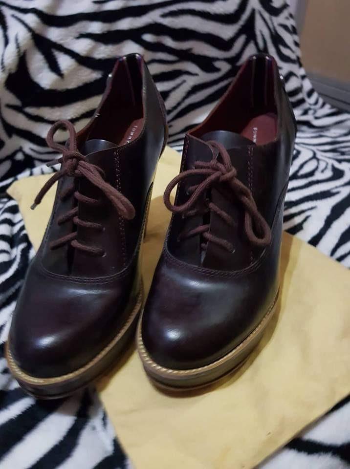 tommy hilfiger burgundy shoes