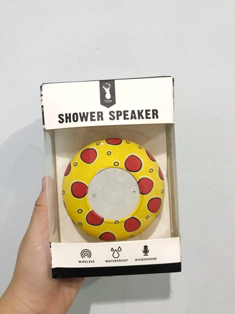 Typo Shower Speaker, Elektronik, Audio di Carousell