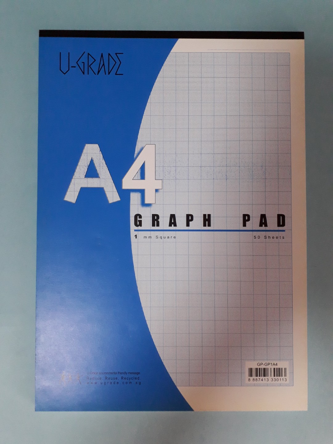 Ugrade Graph Pad 1mm square, Hobbies & Toys, Stationery & Craft, Other