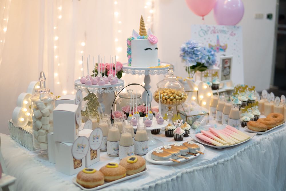 Unicorn Theme Dessert Bar Babies Kids Others On Carousell