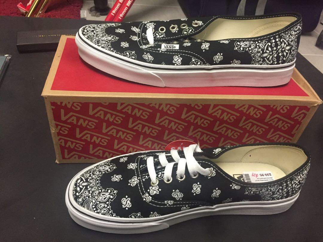 vans mens 10