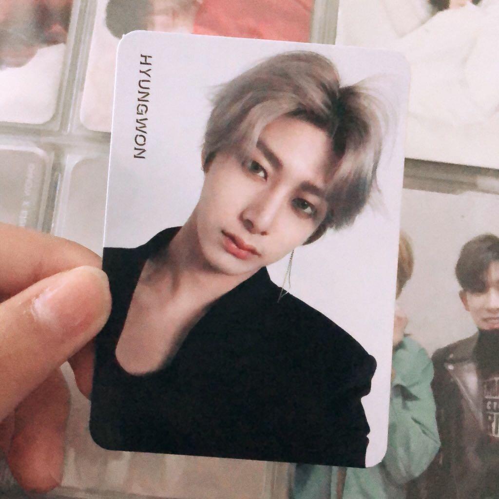 MONSTA X HYUNGWON #2 Authentic Official PHOTOCARD TAKE1 ARE YOU THERE 2nd Album 