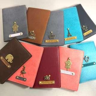 CHRISTMAS GIFT Passport Cover Organizer Card Customised Travel Holiday Wallet Office Personalised School Gift