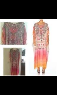 Camilla sea serpent dress