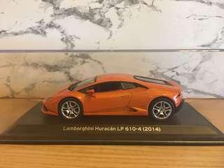 Lamborghini Lp 610-4 (2014) Vintage orange mini car 林寶堅尼橙色L P 6104-2014系列復刻版